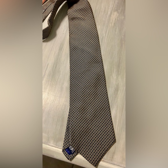 Nautica Tie Bundle 100% Silk Luxury Formal Dress Clothes Designer Metrosexual - Picture 5 of 12